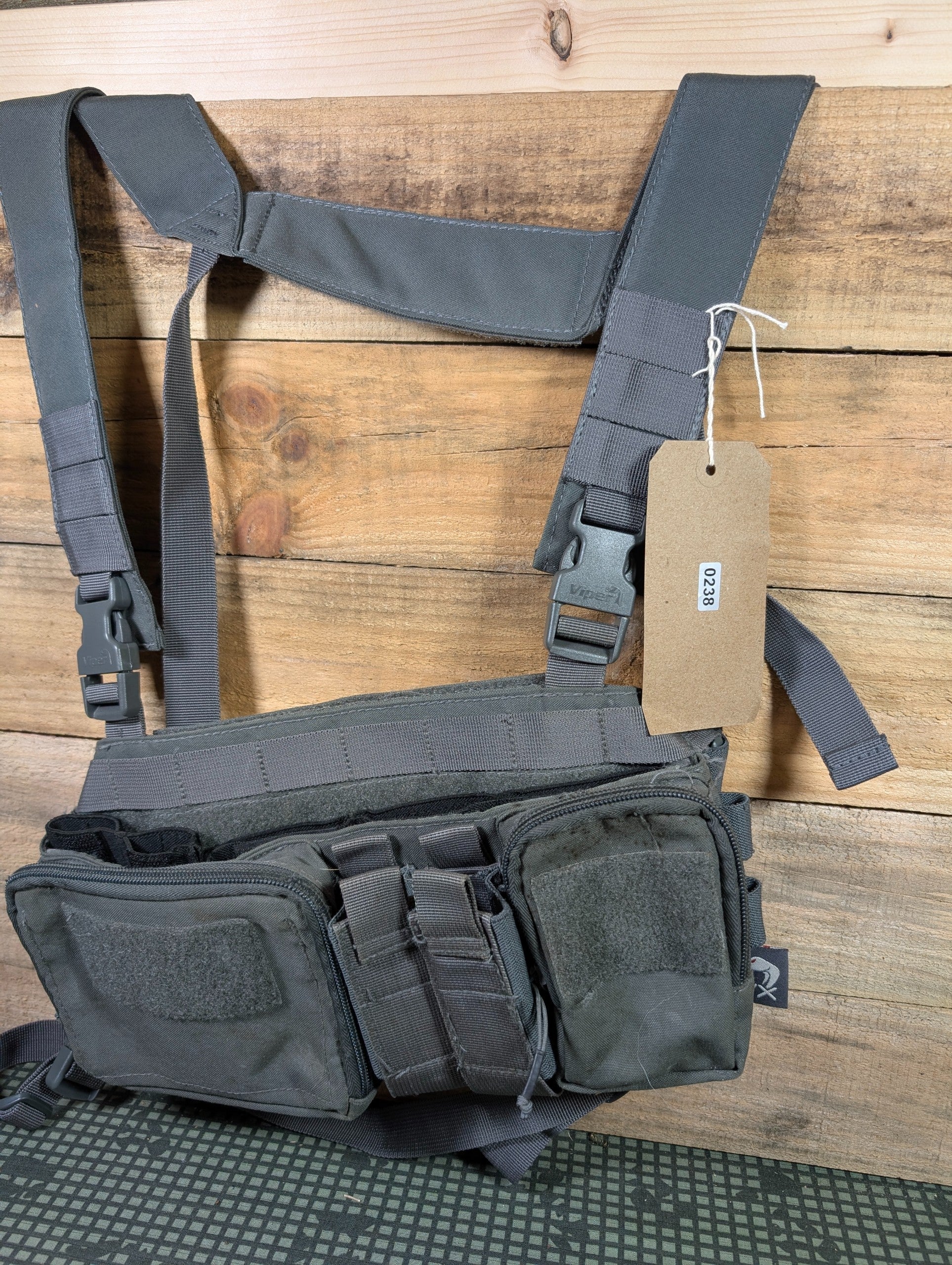 Viper Grey chest rig | Stack Up Airsoft